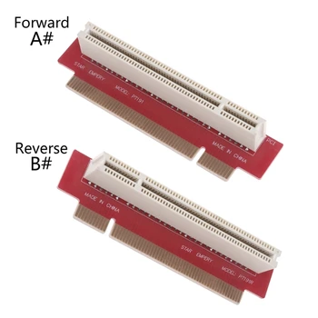 Обратная карта PCI Прямая карта 1U Шасси PCI Горизонтальный адаптер 1U 90-Градусный 32-разрядный PCI Riser Card Для установки в стойку