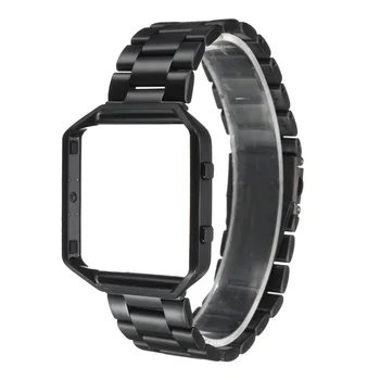 Для смарт-часов Fitbit Blaze Сменный стальной металлический каркас, корпус для часов, рамка, ремешок для часов, умные аксессуары